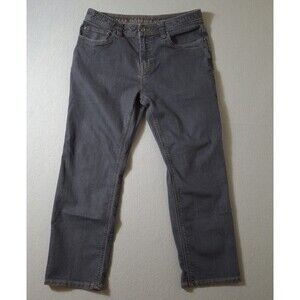 Prana Bridger Jeans Mens 33x27 Black Denim Slim Fit M4BD28315 Hipster Core